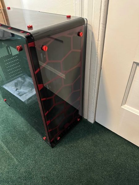 Corsair Crystal 570x RED ATX Mid Tower